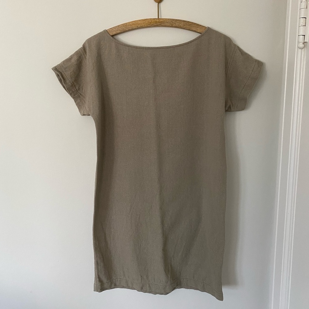 OZMA Silk Noil Mini Dress